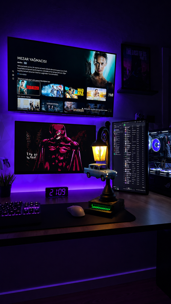 Customer lamp setup