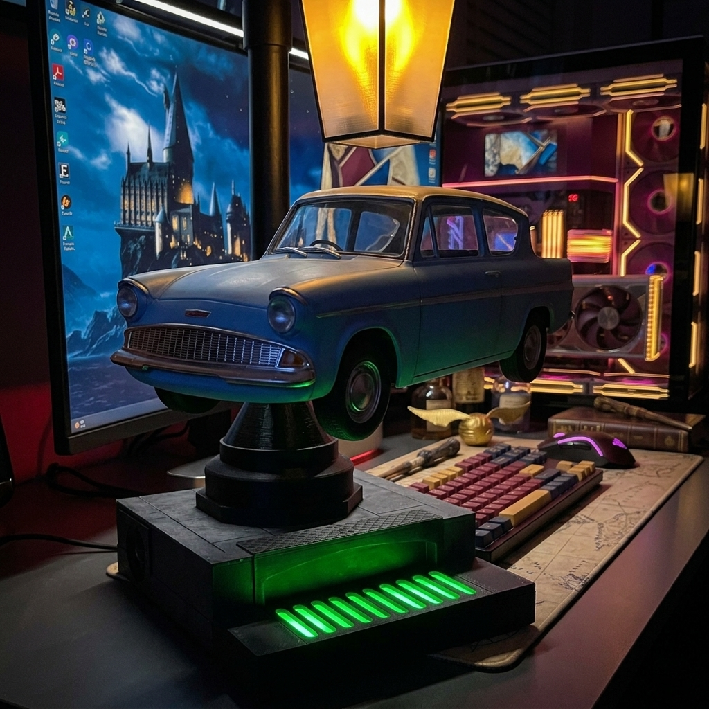 Wizard Float lamp display